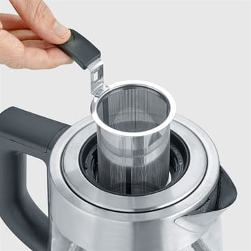 Severin WK 3473 Deluxe Mini Tea Kettle 1 L - Stainless steel - Severin