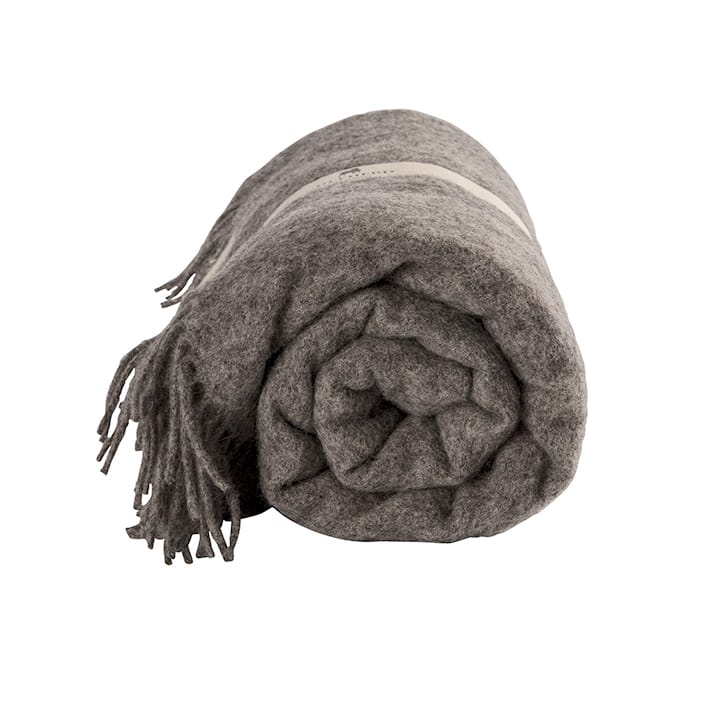 Lucy wool throw 140x240 cm, Granite Shepherd of Sweden