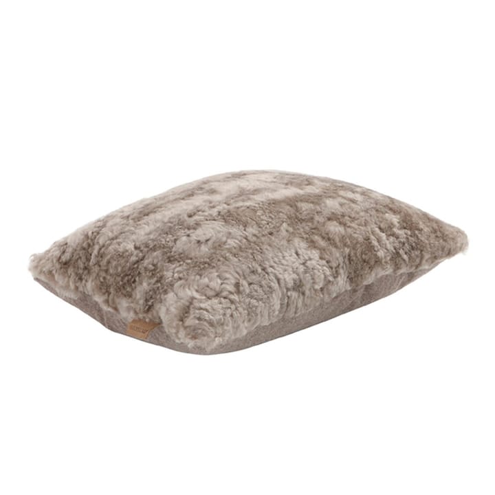 Shepherd Lina sheep skin cushion 40 x 30 cm, stone Shepherd of Sweden