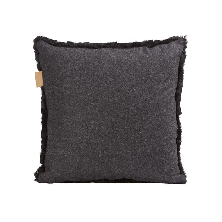 Shepherd Lina sheep skin cushion 40 x 40 cm, black Shepherd of Sweden