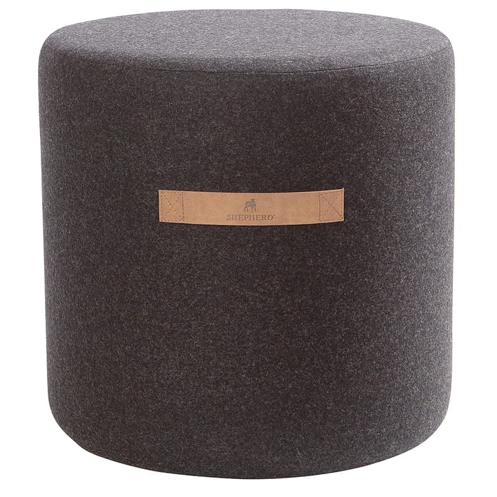 Shepherd sit pouf Sara 40 cm - black - Shepherd of Sweden