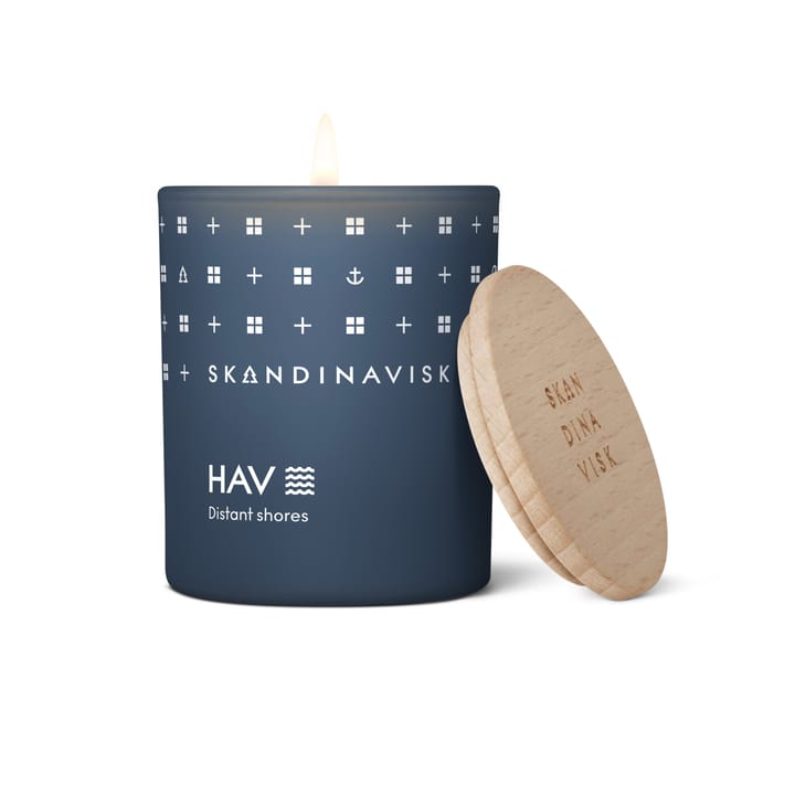 Hav scented candle with lid, 65 g Skandinavisk