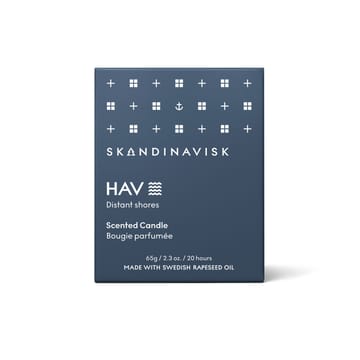 Hav scented candle with lid - 65 g - Skandinavisk