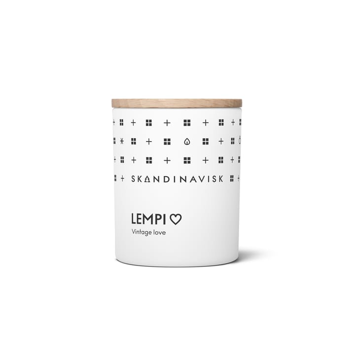 Lempi scented candle with lid - 65 g - Skandinavisk