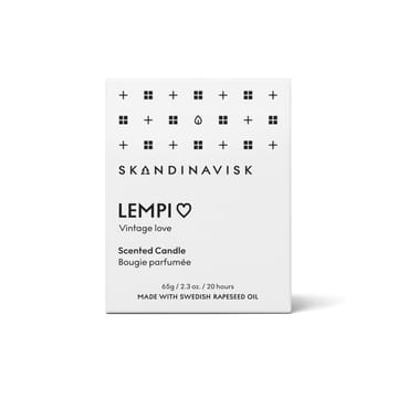 Lempi scented candle with lid - 65 g - Skandinavisk