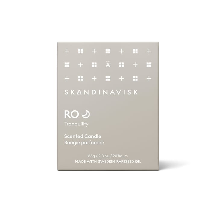 Ro scented candle with lid, 65 g Skandinavisk