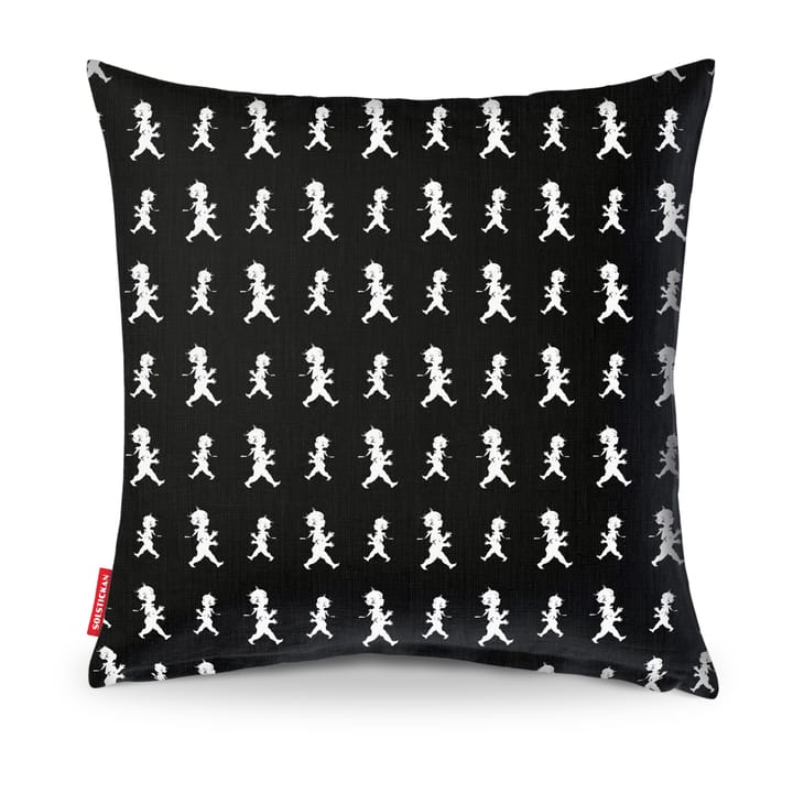 Solstickan cushion cover 50x50 cm, Black Solstickan Design