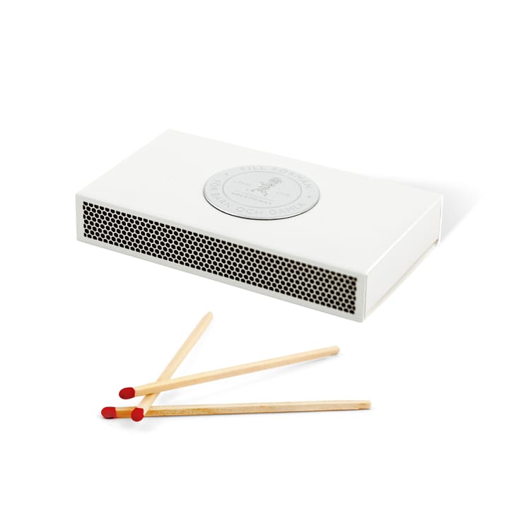 Solstickan matchstick box 30 pack, White Solstickan Design