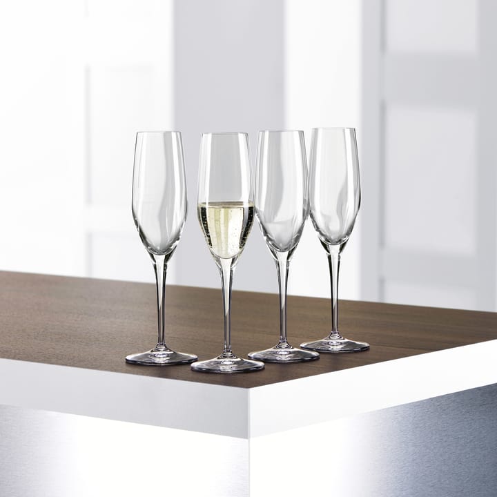 Authentis Champange glass 19cl. 4-pack, clear Spiegelau