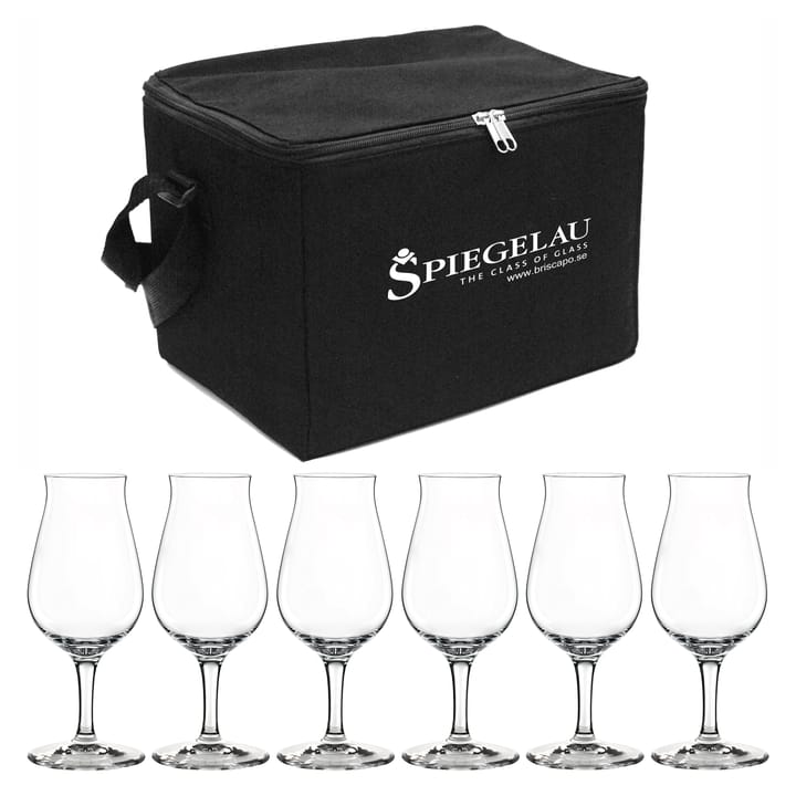 Whisky sniffer glass bag incl 6 glass, clear Spiegelau