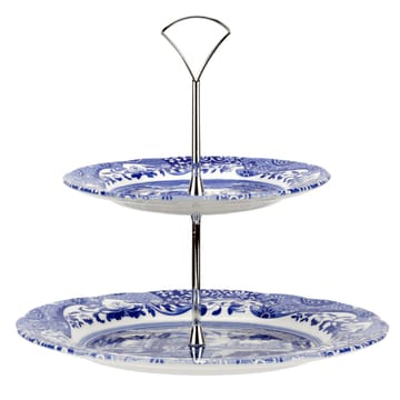 Blue Italian 2-tier cake stand - 2-Tier - Spode