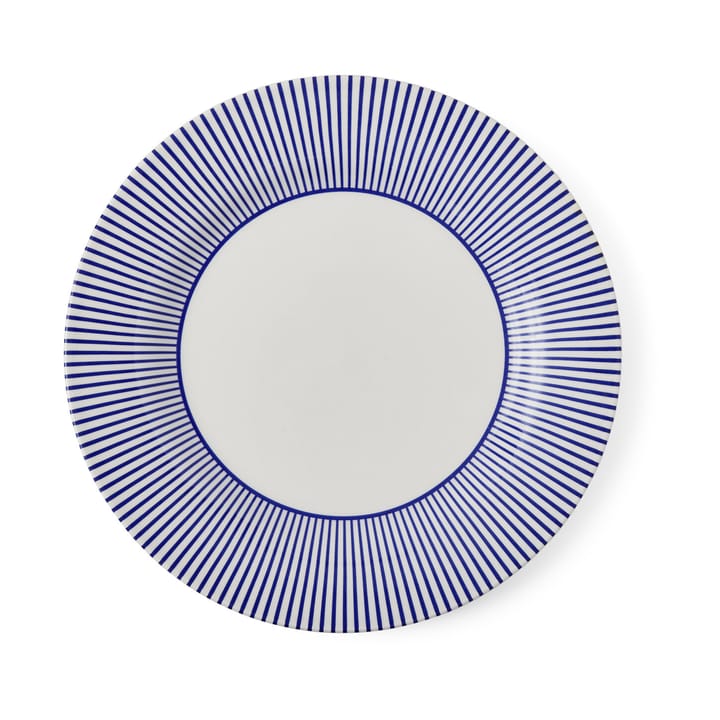 Steccato plate Ø28 cm, Blue-white Spode