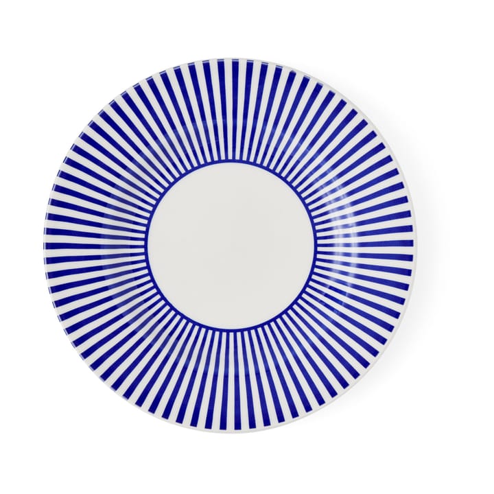 Steccato salad plate Ø22 cm, Blue-white Spode