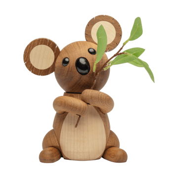 Aussie koala decoration 17.5 cm - Oak - Spring Copenhagen