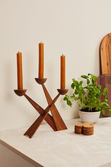 Caravel candle sticks - Oak - Spring Copenhagen