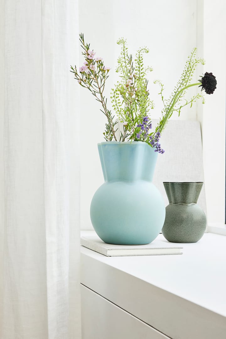 Eva Stæhr-Nielsen vase 20 cm, Light blue Spring Copenhagen