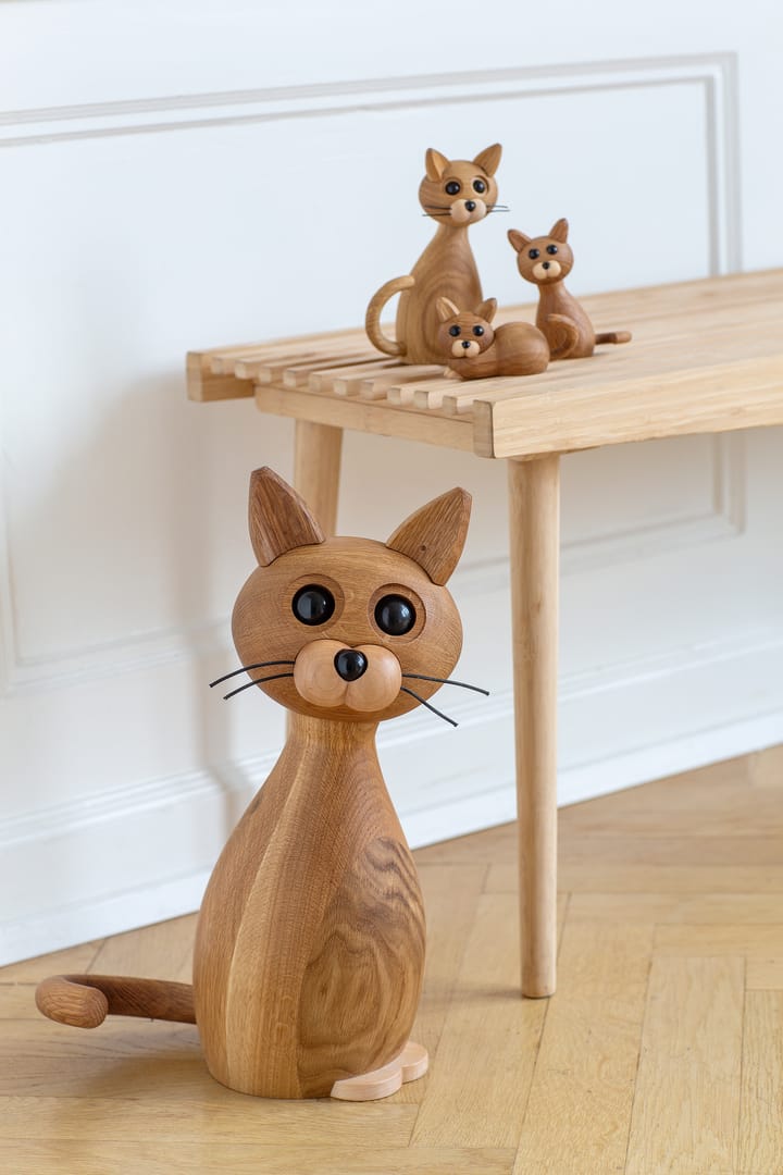 Lucky cat decoration 42 cm, Oak-maple Spring Copenhagen