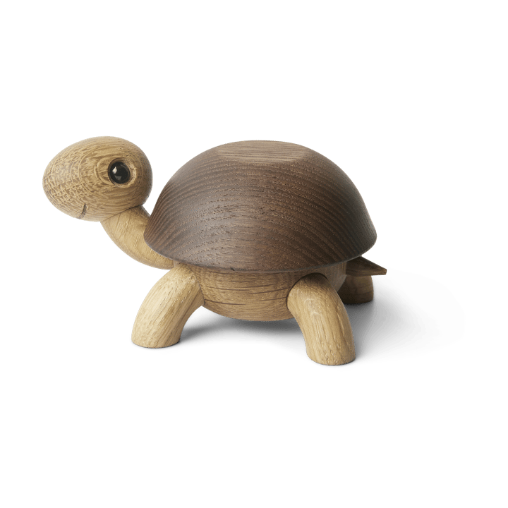 Speedy turtle decoration 4 cm - Oak-ash - Spring Copenhagen