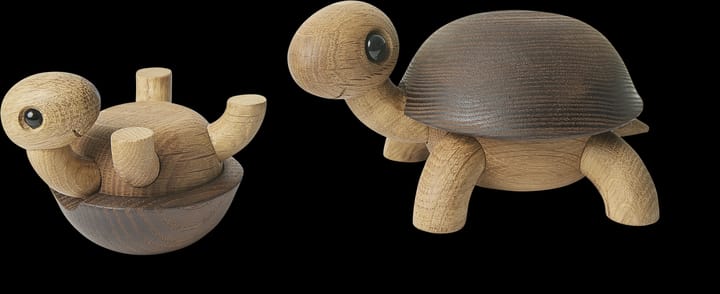 Speedy turtle decoration 4 cm, Oak-ash Spring Copenhagen