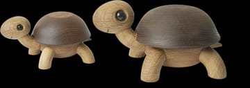 Speedy turtle decoration 4 cm - Oak-ash - Spring Copenhagen