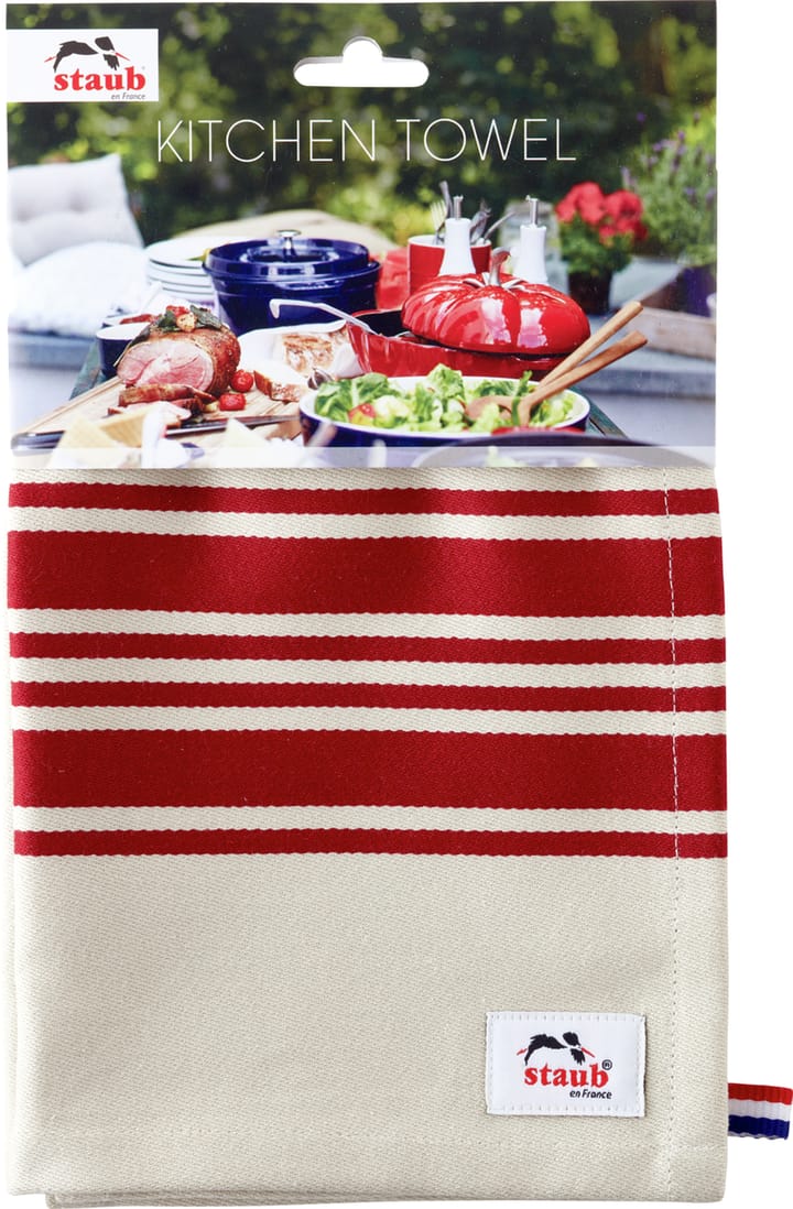 Staub kitchen towel 50x70 cm, Cherry STAUB