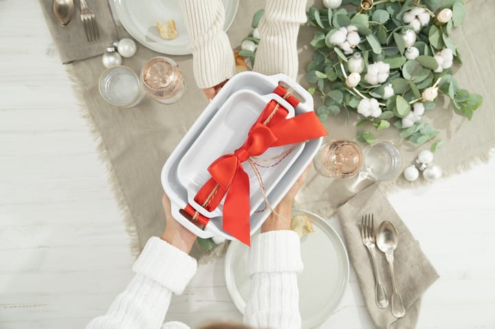 Staub oven dishes 2 pieces, White STAUB