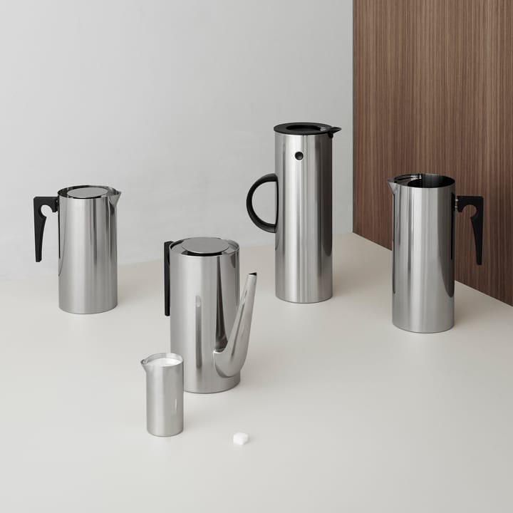 AJ cylinda-line coffee press kaffe 1 l, Stainless steel Stelton