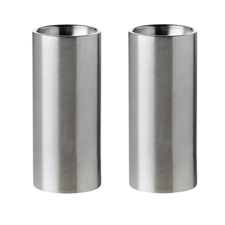 AJ cylinda-line salt- and papper set, Stainless steel Stelton