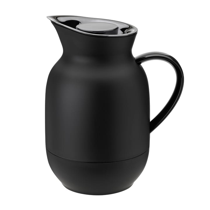 Amphora thermos jug coffee 1 L, Soft black Stelton