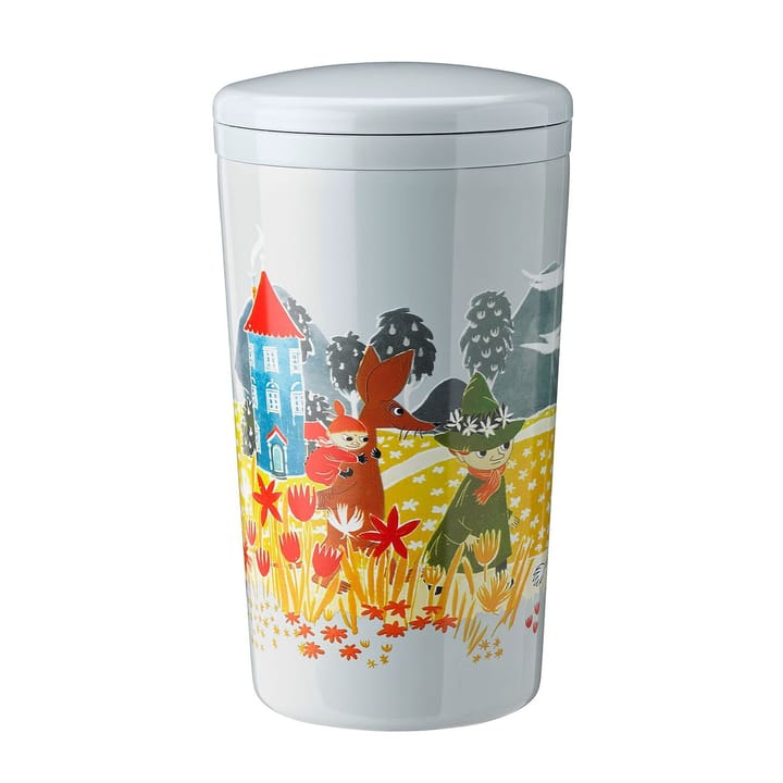 Carrie thermos mug 0.4 liter, Moomin sky Stelton