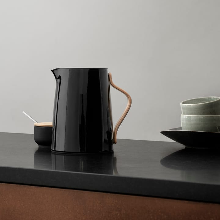 Emma tea vacuum jug, Black Stelton