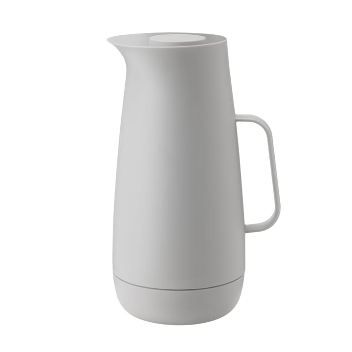 Foster Thermos jug plast 1 L, light grey Stelton