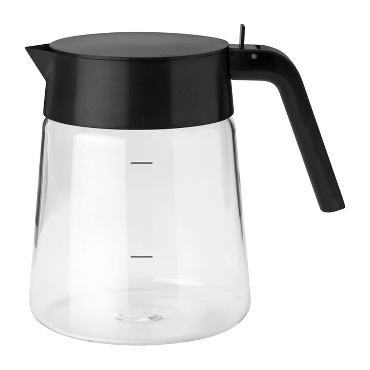 Nohr glass jug 1,2 l, Black metallic Stelton