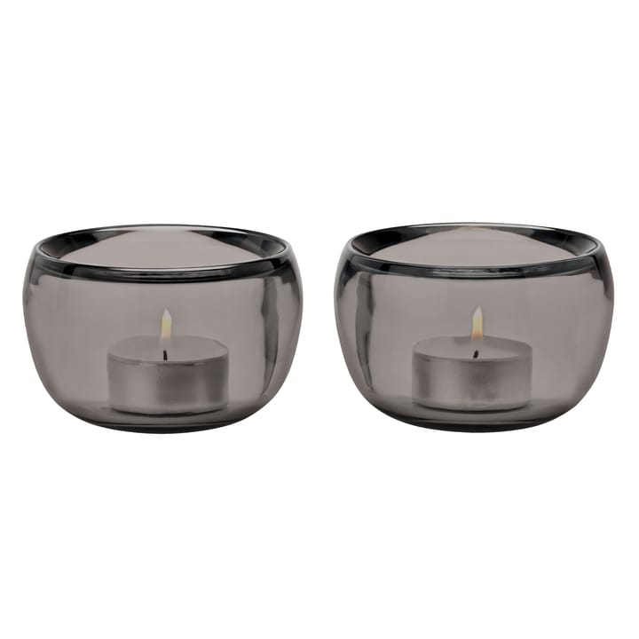 Ora lantern 2-pack, smoke Stelton