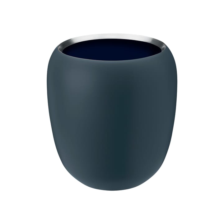 Ora vase 17 cm, Dusty blue-midnight blue Stelton