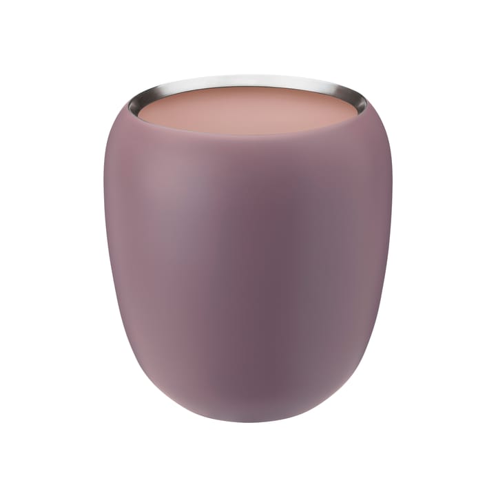 Ora vase 17 cm, Dusty rose-powder Stelton