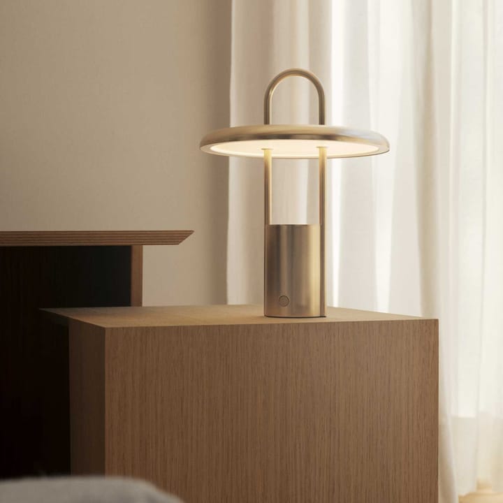 Pier LED-lamp portable 25 cm, Brass Stelton