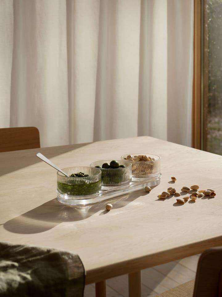 Pilastro tapas set 4 parts, Clear Stelton