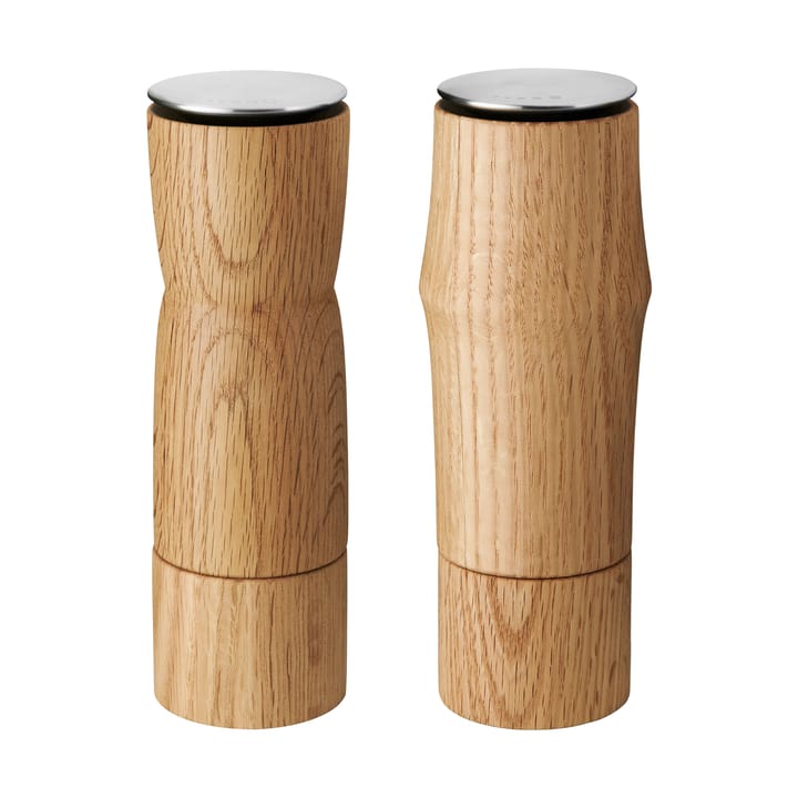 Storm salt- and pepper mill set, Oak Stelton