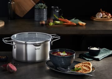 Nordica sauce pan set 6 pieces - Stainless steel - Tefal