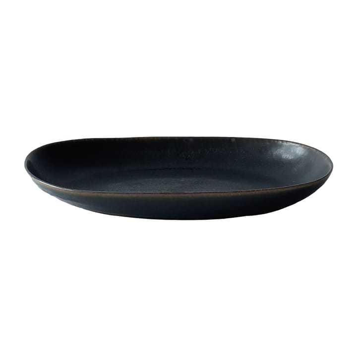 Bastia serving plate small 21.5x37 cm - Black - Tell Me More