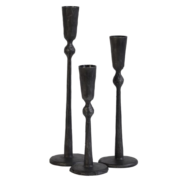 Boule candle sticks black, Large Tell Me More