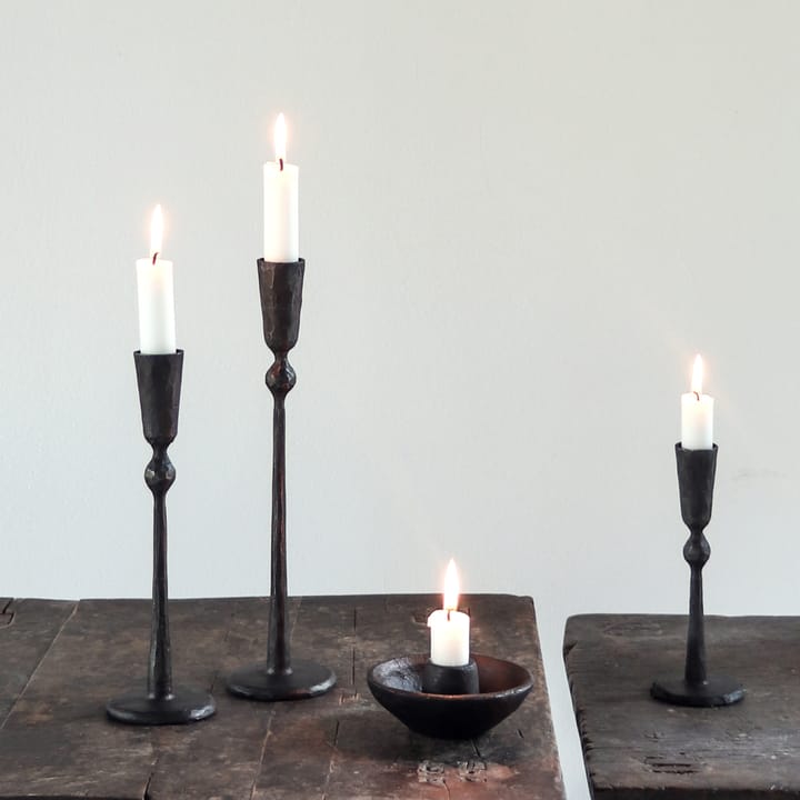 Boule candle sticks black, Large Tell Me More