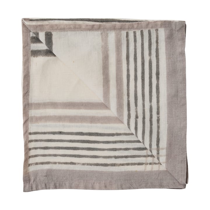 Ella napkin 50x50 cm - Grey checkered - Tell Me More