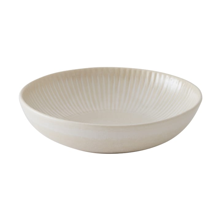 Granada deep plate Ø22 cm - Cream white-beige - Tell Me More