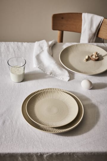 Granada plate Ø26.5 cm - Cream white-beige - Tell Me More