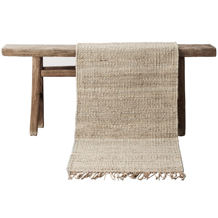 Hemp rug  bleached (beige), 80x150 cm Tell Me More