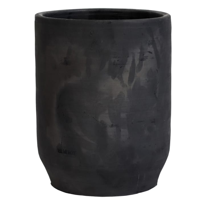 Hero flower pot cylinder Ø19 cm, Black Tell Me More