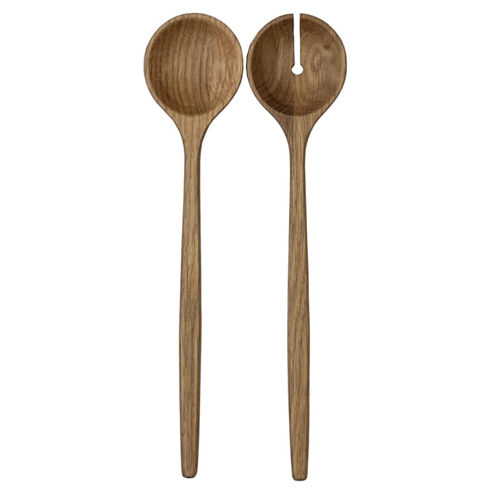 Levi salad cutlery set - Oak - Tell Me More