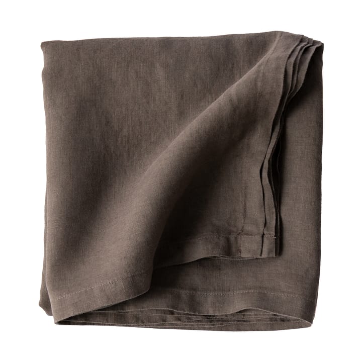 Tablecloth linen 175x175 cm, Taupe Tell Me More